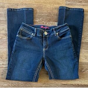 Wrangler Women's Dark Blue Straight Leg Jeans